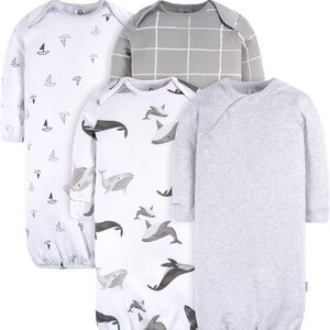Gerber Cozy Sleep Sacks Gray Pajamas